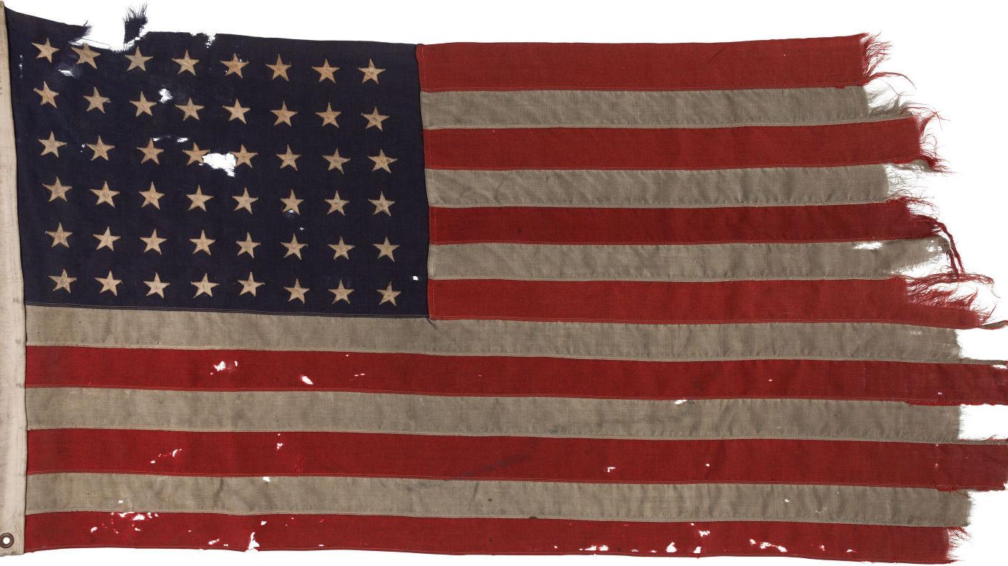 American Flag From D Day Invasion Sells For 514k Entertainment