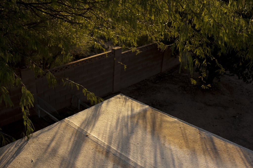 Coating roof under solar panels