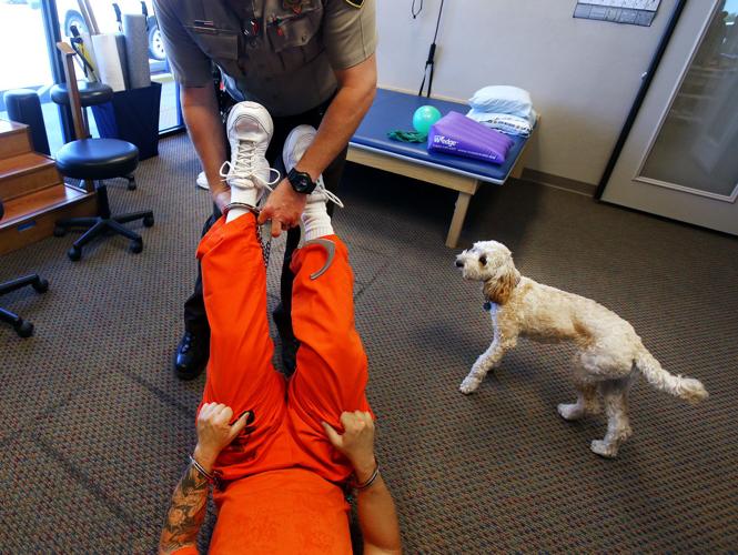 Inmates get physical therapy