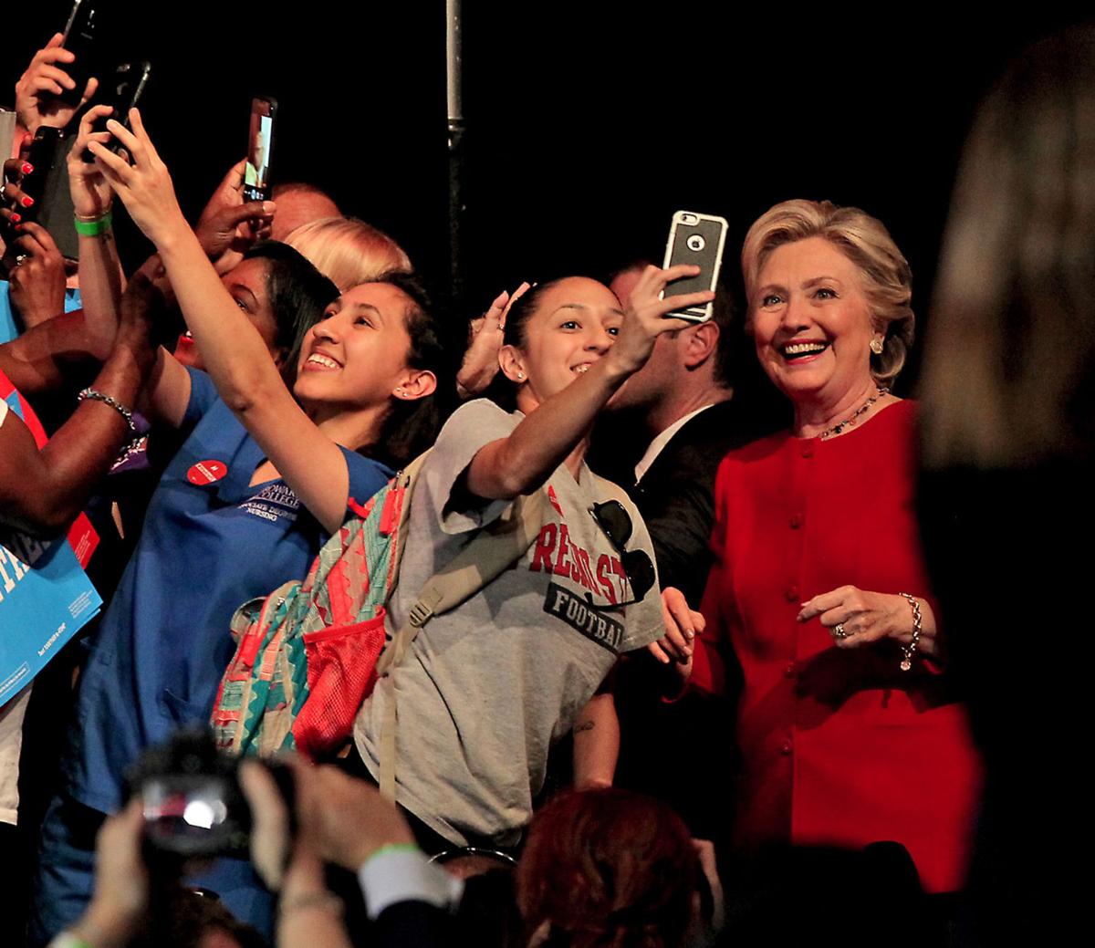 Hillary Clinton rally in Coconut Creek, Fla.