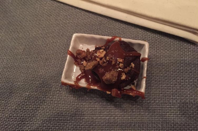 19th course at Four Senses dinner