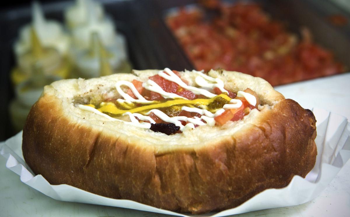 Sonoran Dog at El Guero Canelo