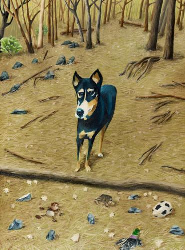 "Izzy, From the Other Side," by Mark Ulriksen