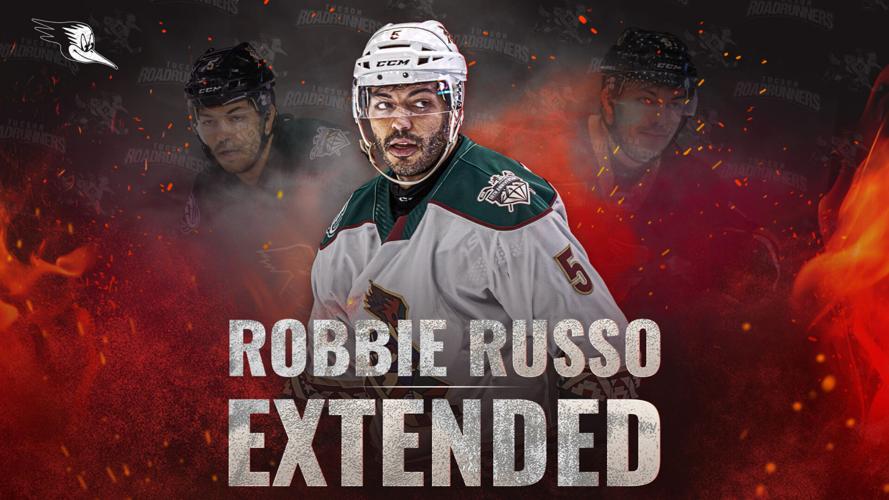Tucson Roadrunners Extend Defenseman Robbie Russo Through 2026-27