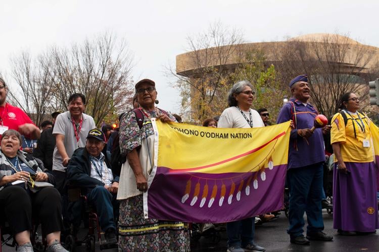 Arizonans join delayed dedication of national memorial to Native veterans