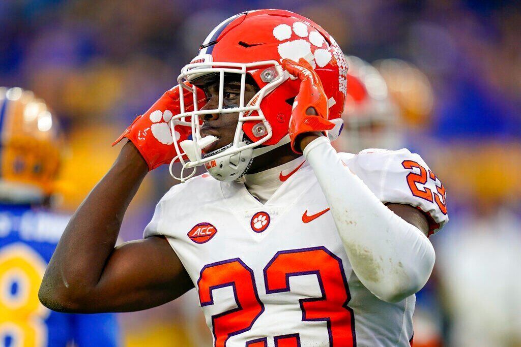 8. Andrew Booth Jr. (Jr., Clemson, 6-0, 194) (copy)