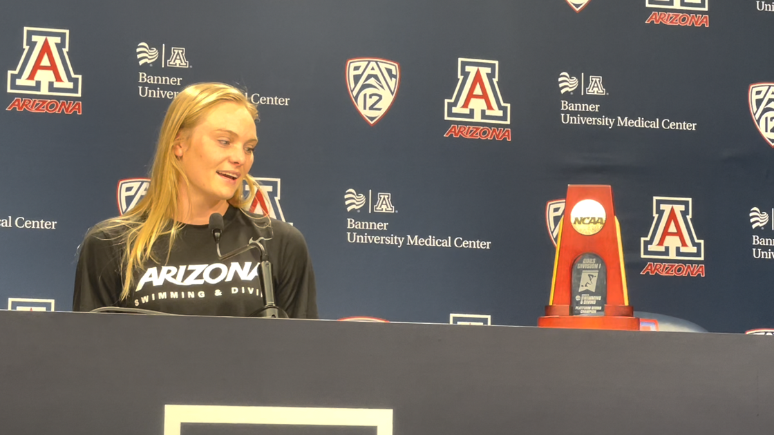 Olympic medalist, 3-time Pac-12 Diver of the Year Delaney Schnell talks ...