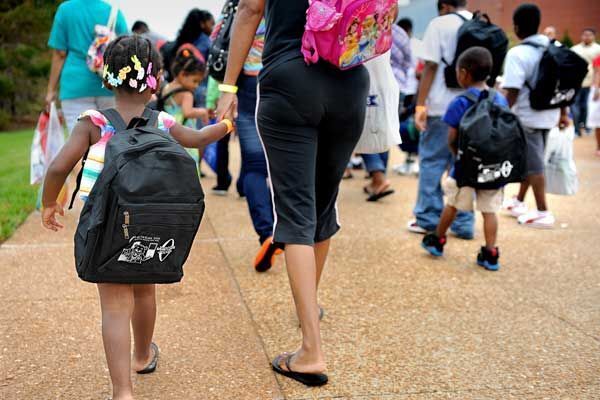 Children attend St. Louis back to school festival