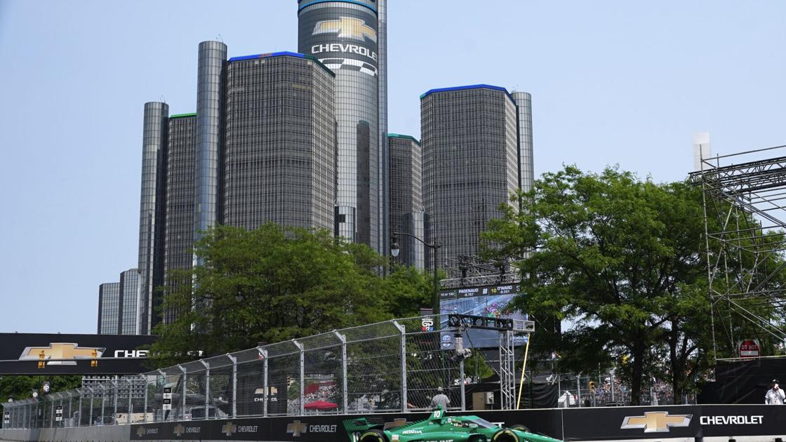 Palou wins Detroit Grand Prix in IndyCar’s return to downtown track