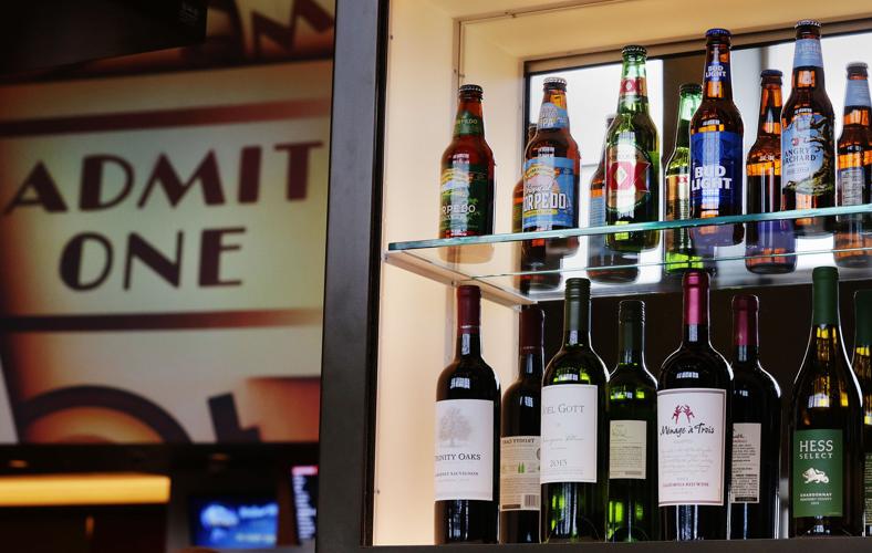 Alcohol for sale at movie theaters