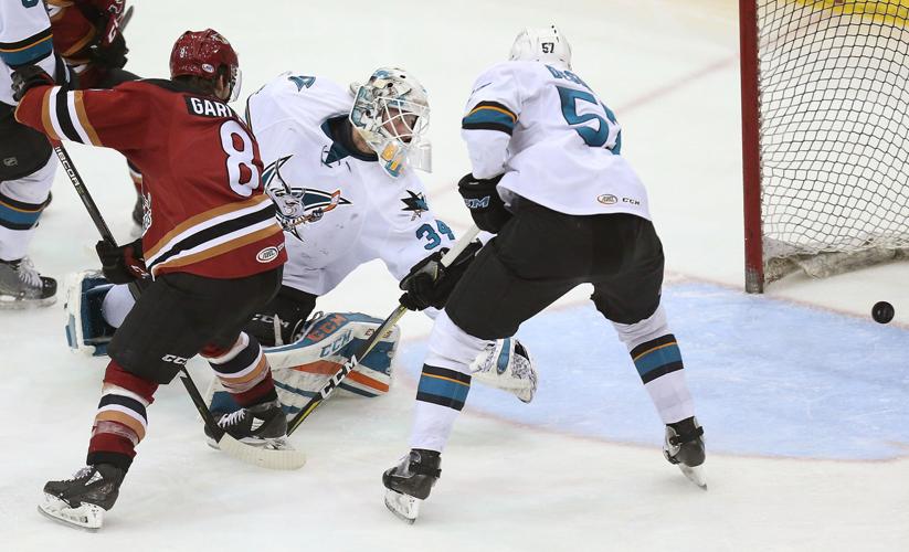Tucson Roadrunners vs. San Jose Barracuda in AHL Playoffs Game 4