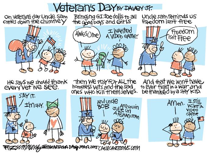 Daily Fitz Cartoon: Veteran's Day