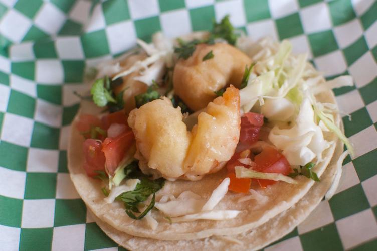 Sonora Wings and Seafood taco