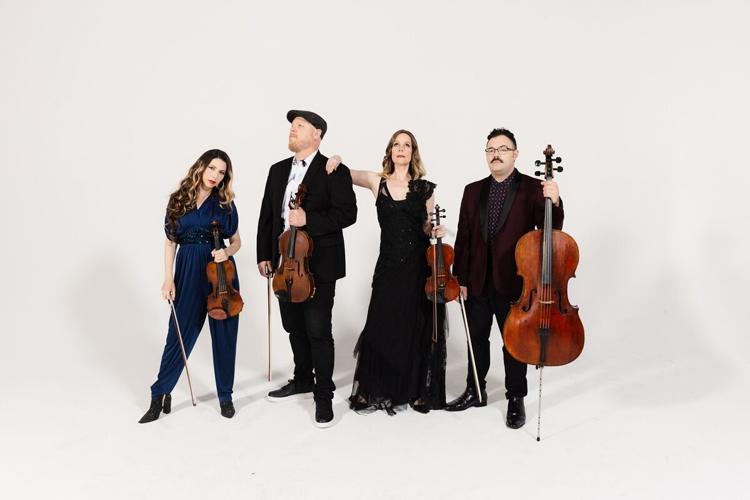 From left: Leah Zeger, Tom Lea, Rachel Grace and Derek Stein of Vitamin String Quartet. (Nick Fancher)
