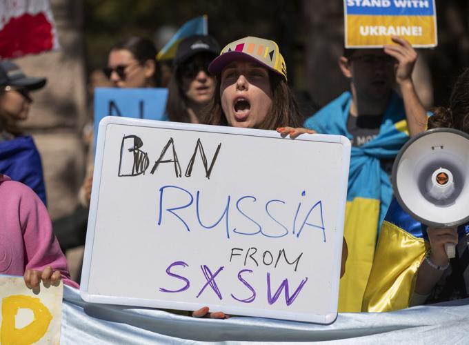Ukraine War Protest Texas