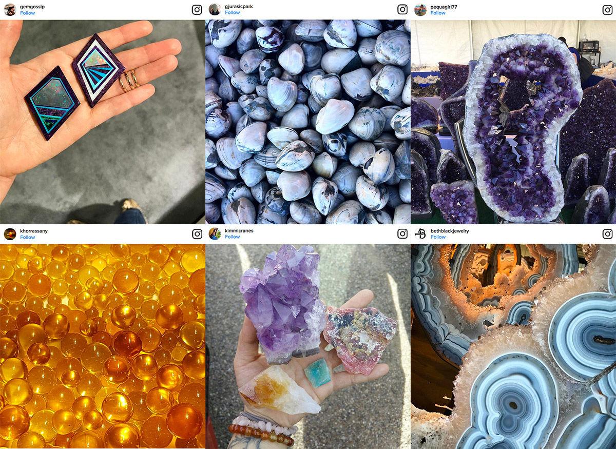 Instagrams we love: Tucson Gem & Mineral Show