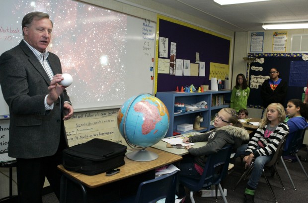 Butterfield stirs up interest in science   