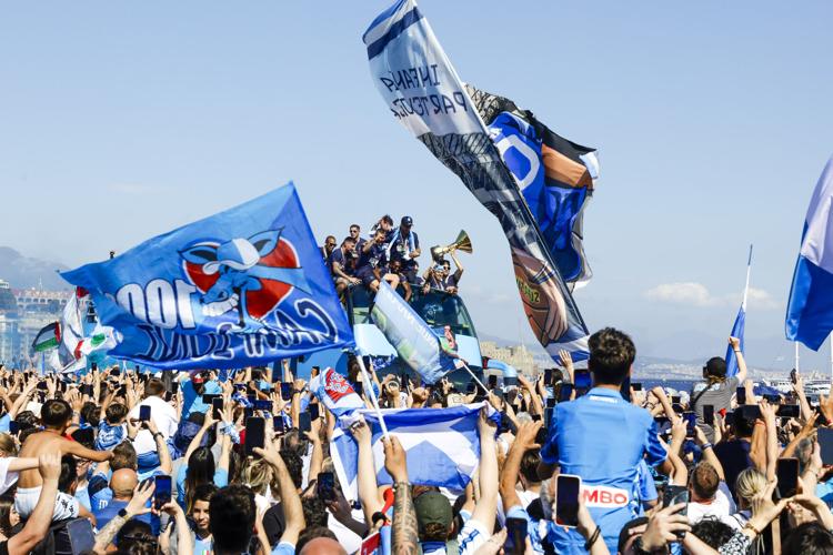 Italy Napoli Trophy Parade