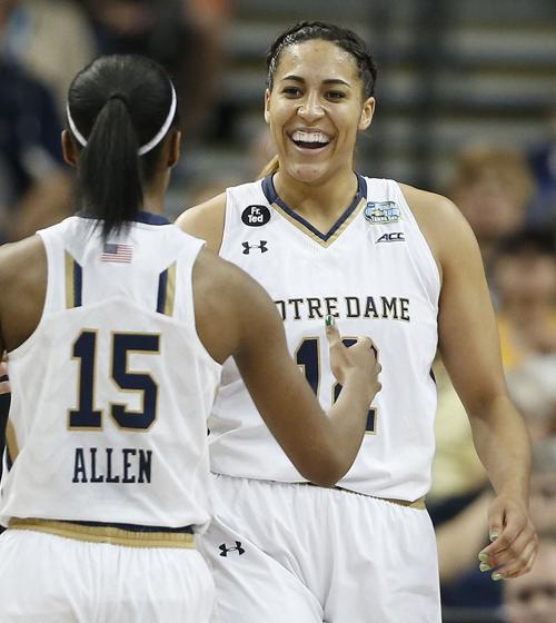 NCAA South Carolina Notre Dame Final Four Basketball