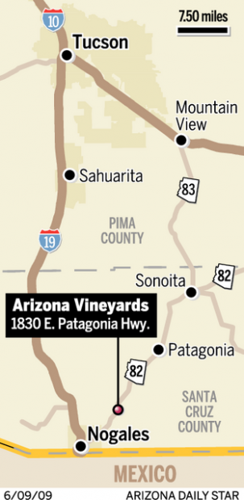 Winery fire a major setback for AZ winemaking industry  