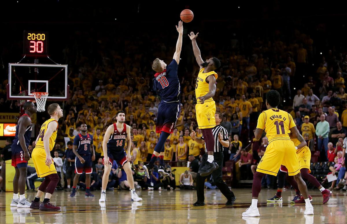 No. 7 Arizona Wildcats vs. Arizona State men's basketball