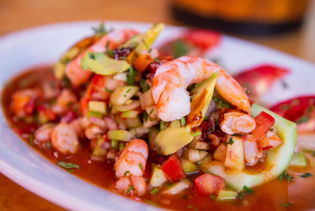 This aguachile dish brings the heat