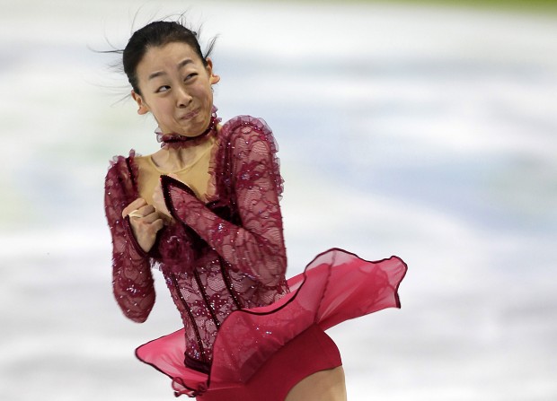 Kim the overwhelming favorite in figure skating   