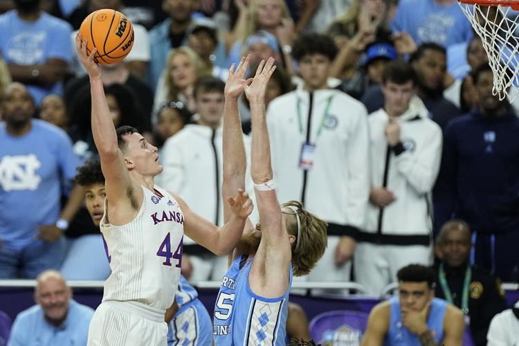 NCAA North Carolina Kansas Basketball