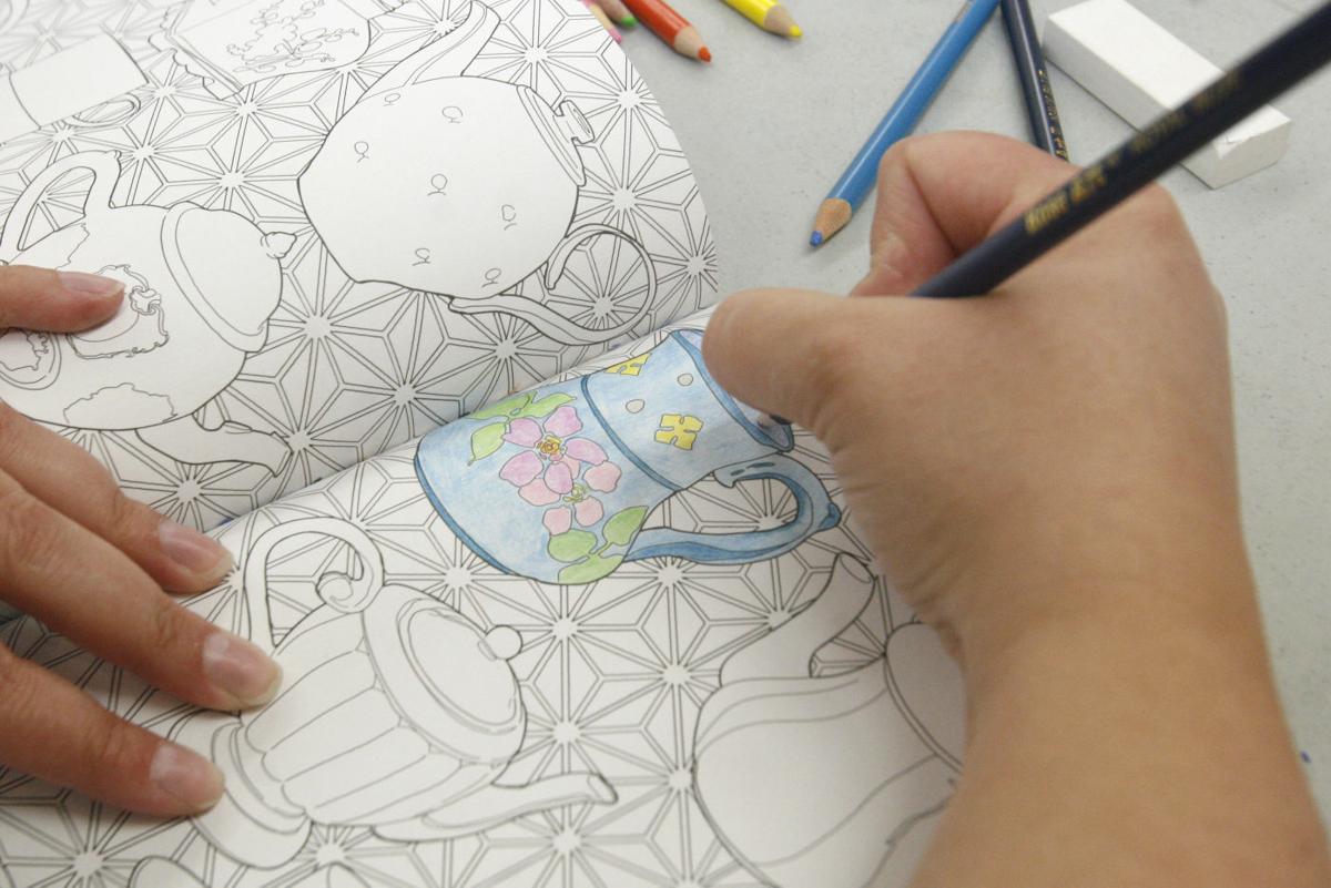 Friday, August 5 — Coloring book club for adults
