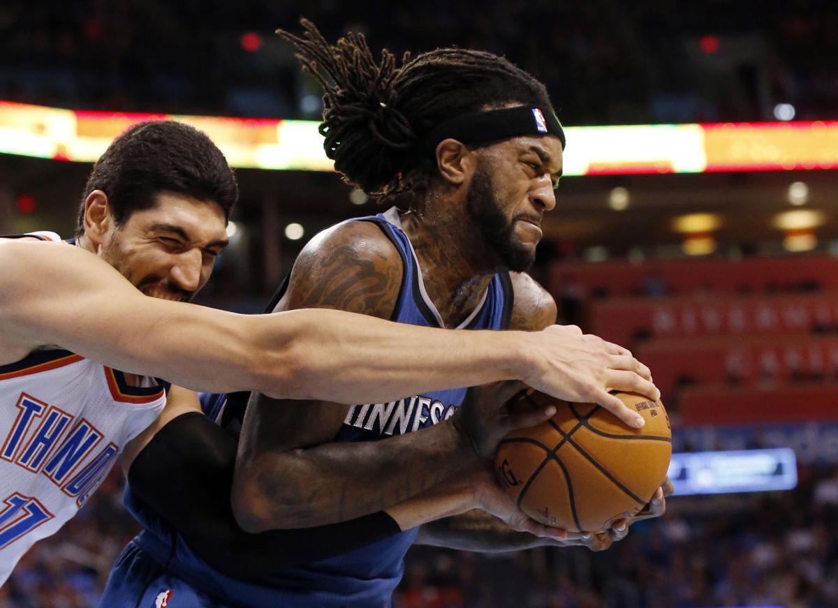 APTOPIX Timberwolves Thunder Basketball