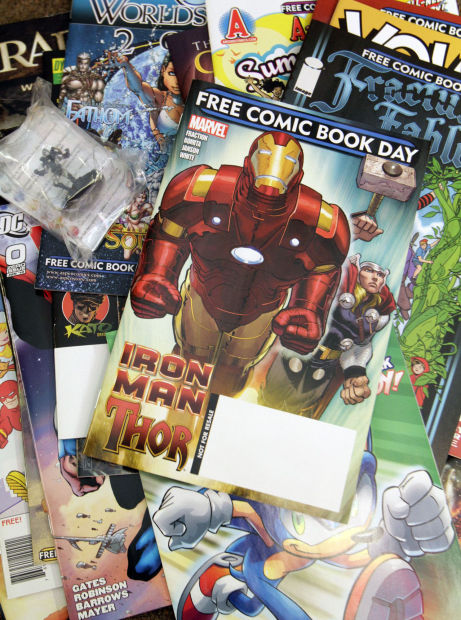Heroes and Villains comics
