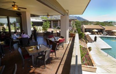 westward overlooking dine wyndham guests outside