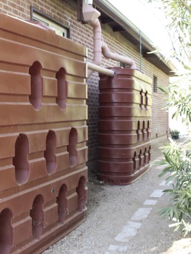 Active rainwater harvesting