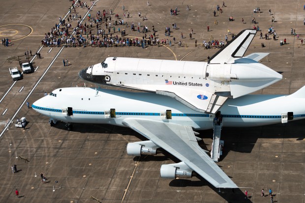 Space shuttle Endeavour's last stop