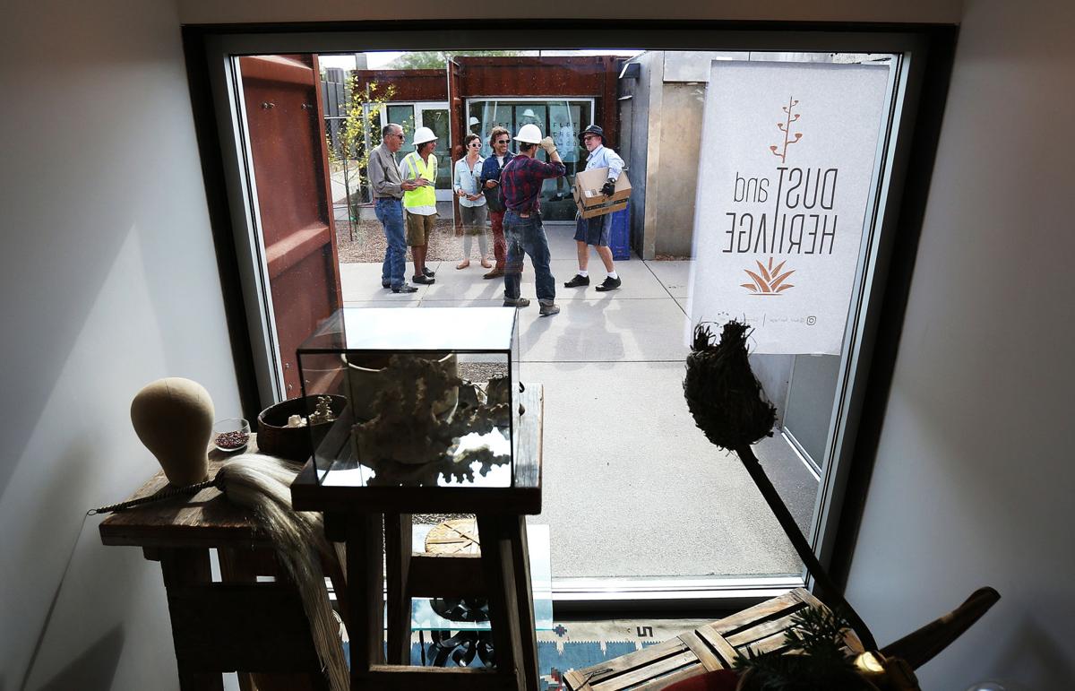 New shopping market made of shipping containers opens Friday at Mercado