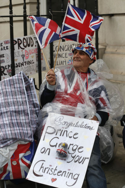 Christening of Britain's Prince George