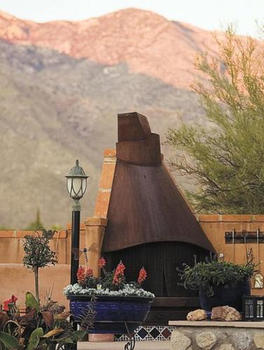 Couple's ideas merge in yard  