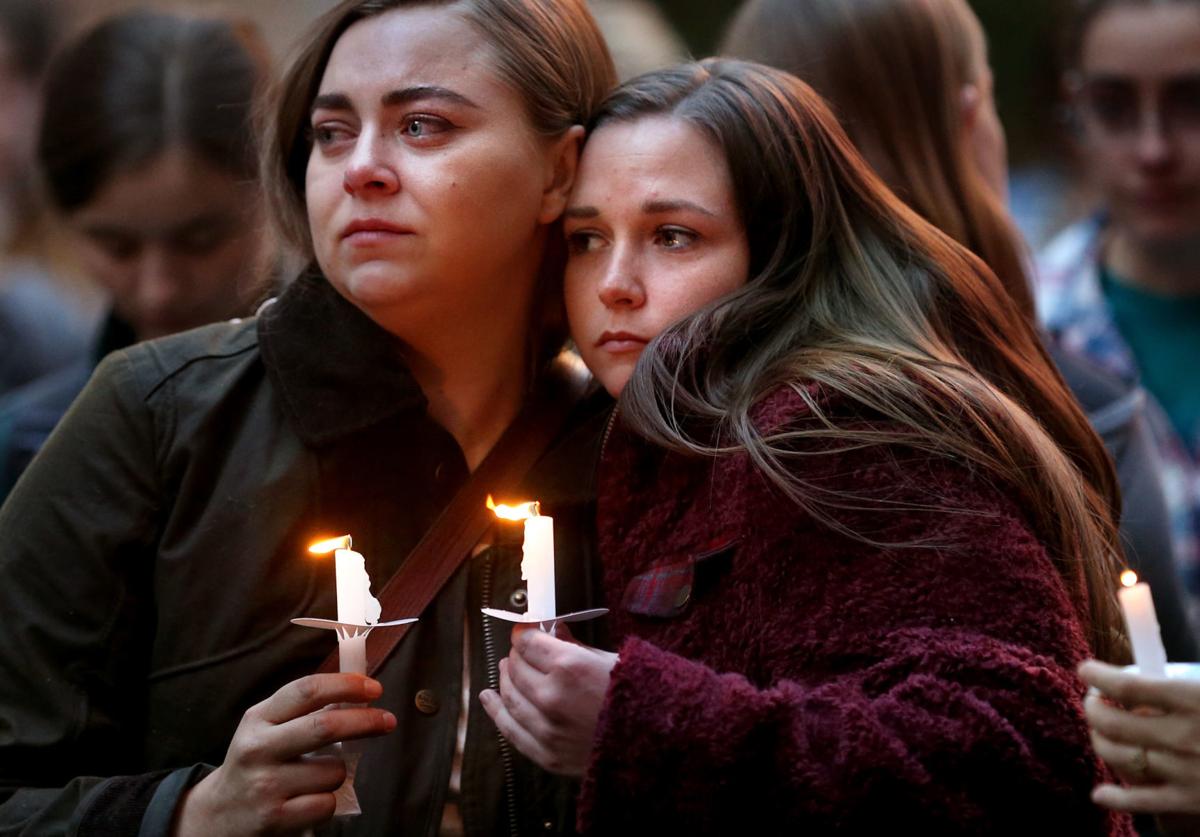 Vigil for Genevieve Comeau