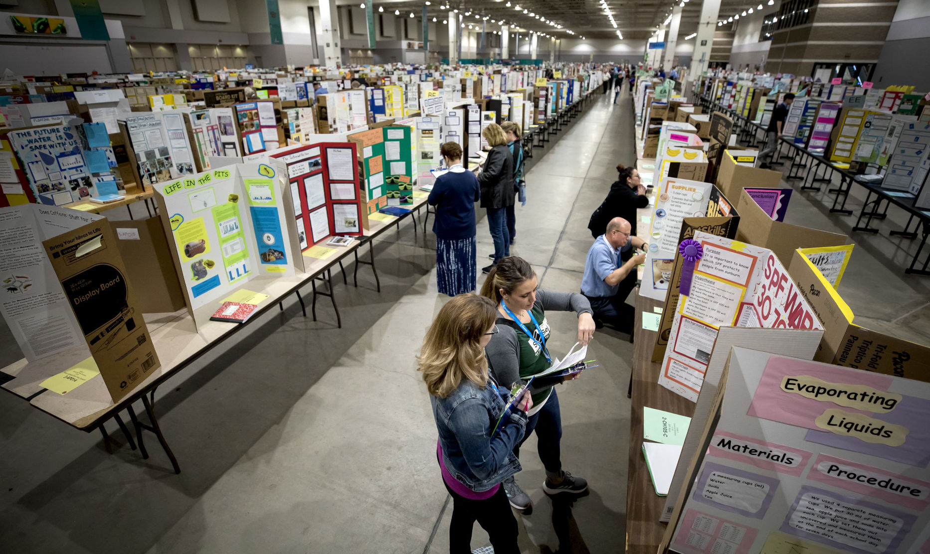 SARSEF Science Fair judging