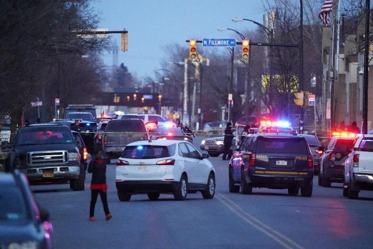 3 officers struck by gunfire
