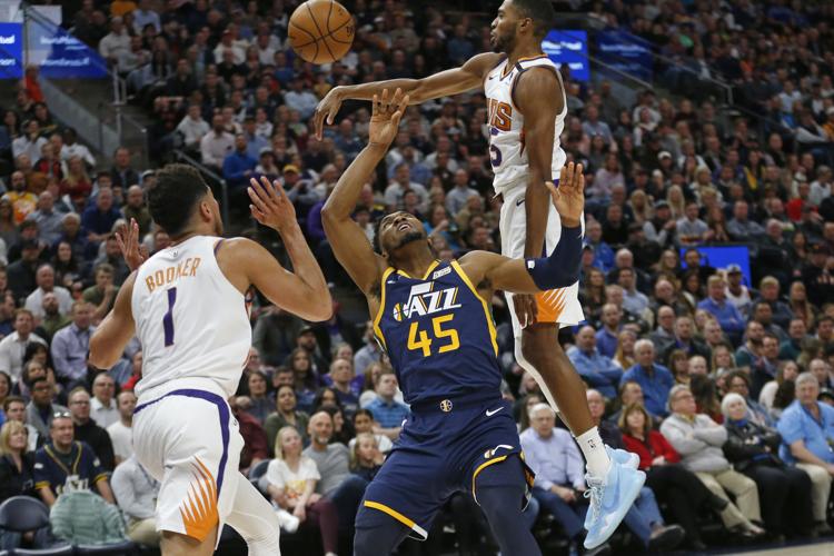 Suns Jazz Basketball