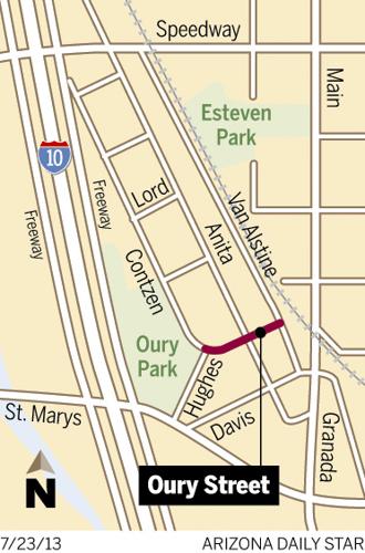 Adventurous life led Oury here    