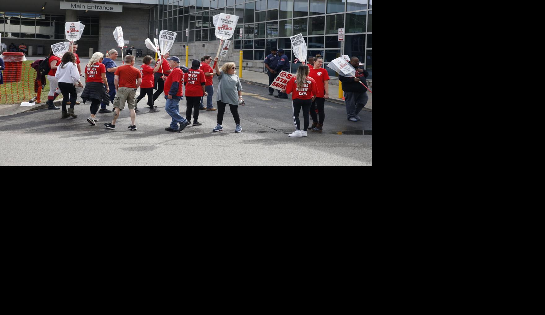 Health care industry pressures spurring strikes across the country