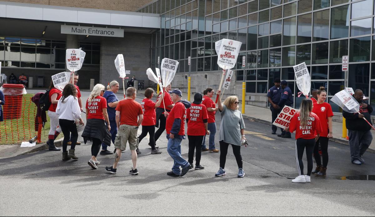 Health care industry pressures spurring strikes across the country