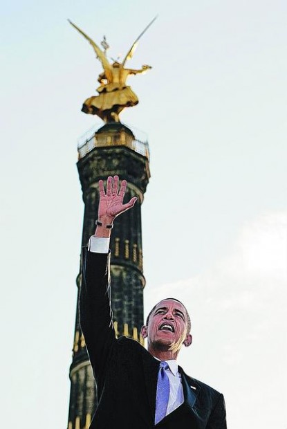 Obama speech in Berlin carries foreign-policy tone  