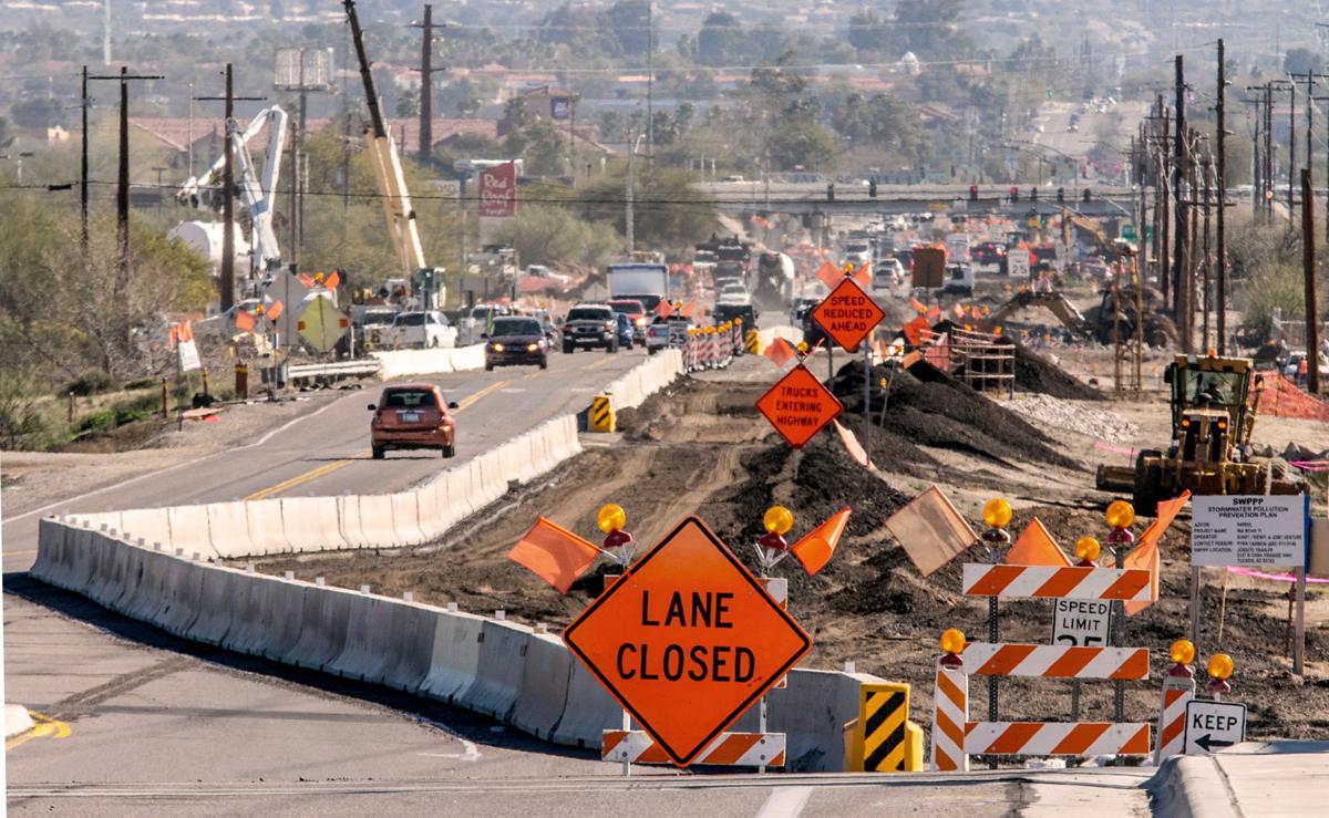 Ina Rd Construction LE