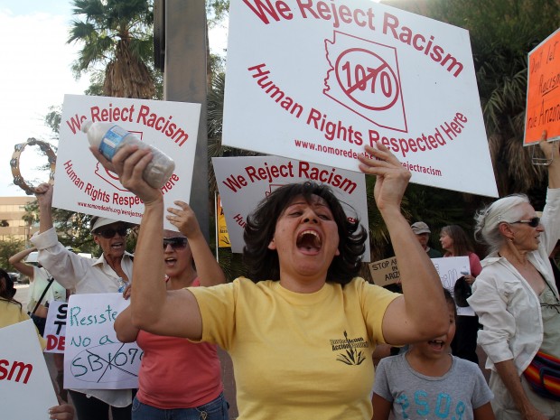 Upset immigration advocates to work on repeal of SB 1070    