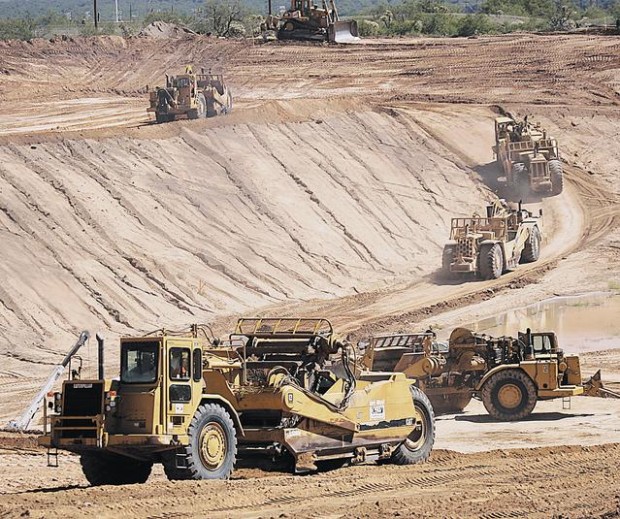 Landfill work in high gear East Side