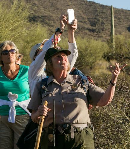 Moon Shadows Hike Saguaro West