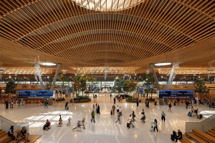 Portland International Airport Main Terminal Completes